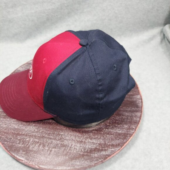 Peterbilt Baseball Cap Hat  Marron Blue One Size  Semi  Open  Road Trucker - Picture 6 of 11